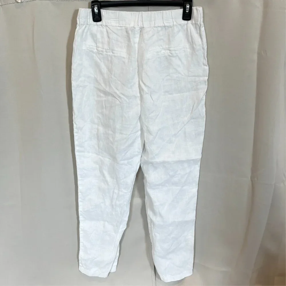 Mango linen pants